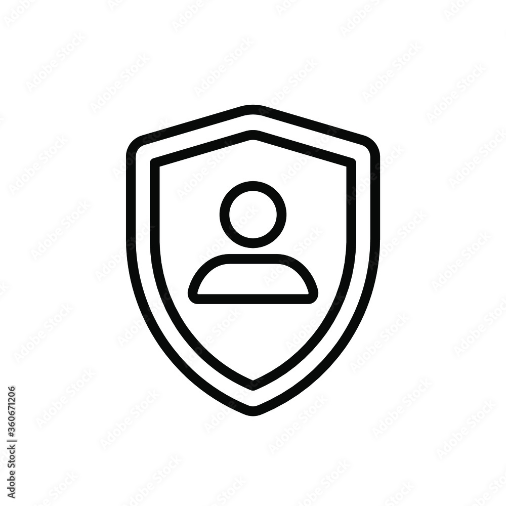 insurance mark icon illustration template insurance mark icon illustration template