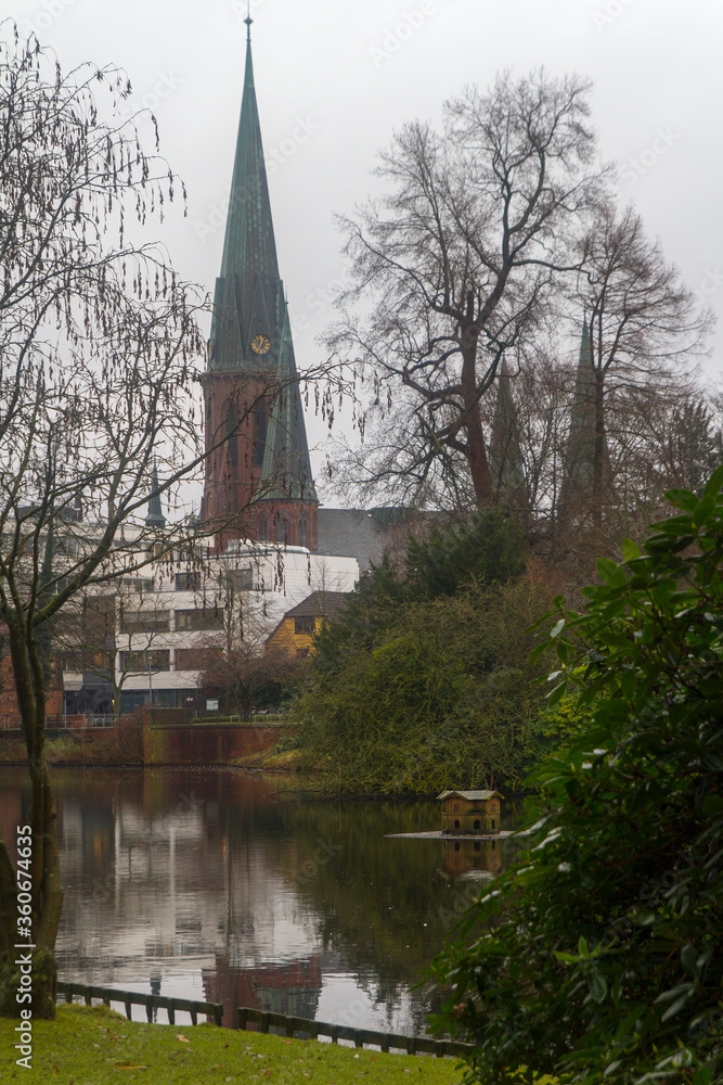 Ciudad de Oldemburgo, estado de Sajonia, país de Alemania.