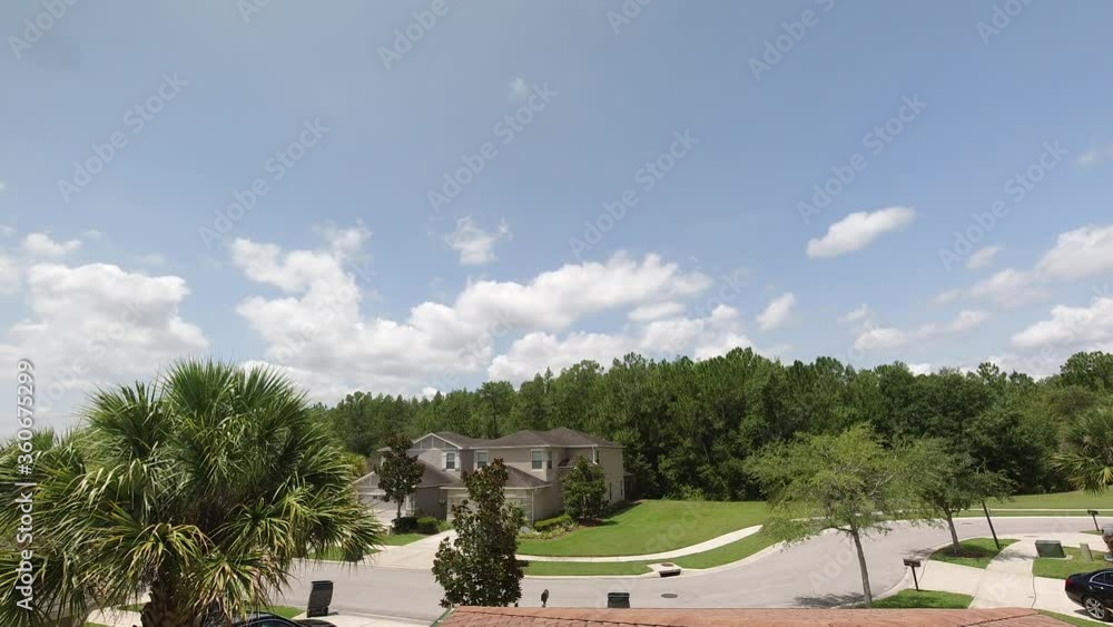 Beautiful white cloud in the summer of Florida Beautiful white cloud in the summer of Florida