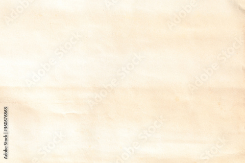 Pale bleached brown background paper sheet