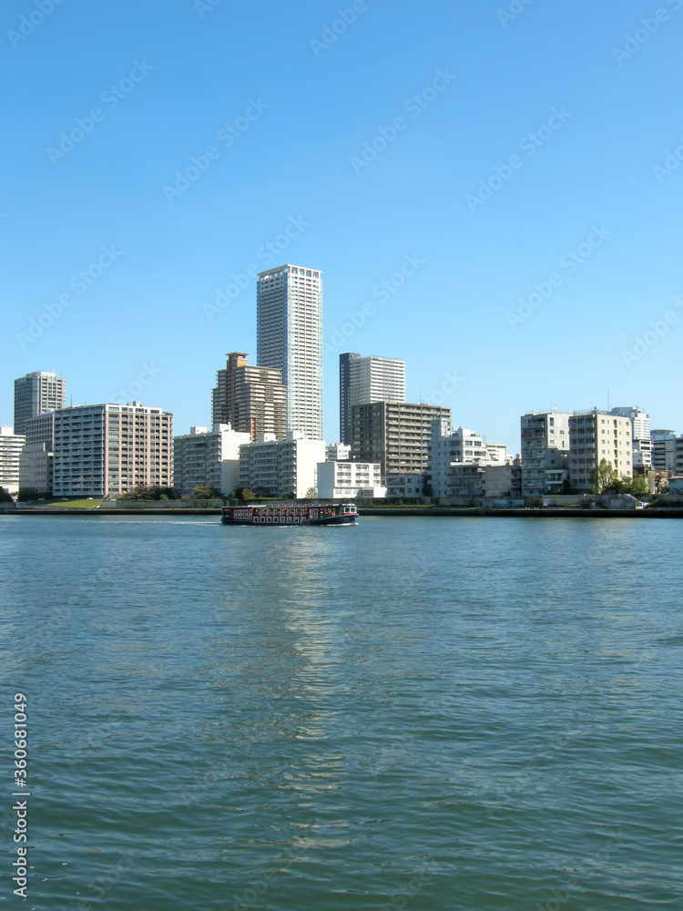 東京都中央区築地の風景 東京都中央区築地の風景