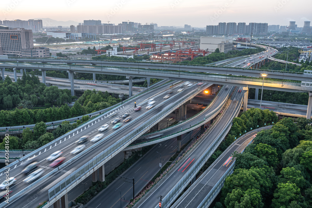 Fototapeta premium road in city