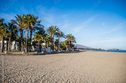 Beach of the Vera Playa, Andalucia, Spain