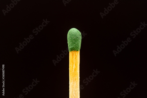 Safety match in close-up.
Shoot with 60mm macro lens photo