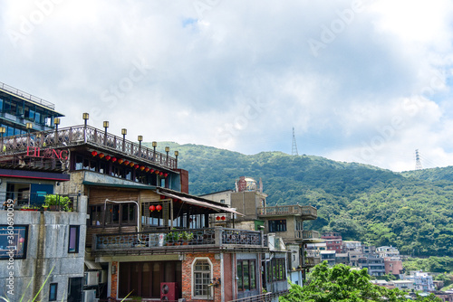 Jiufen Old street is a famous scenic in Ruifang District, New Taipei City, Taiwan.