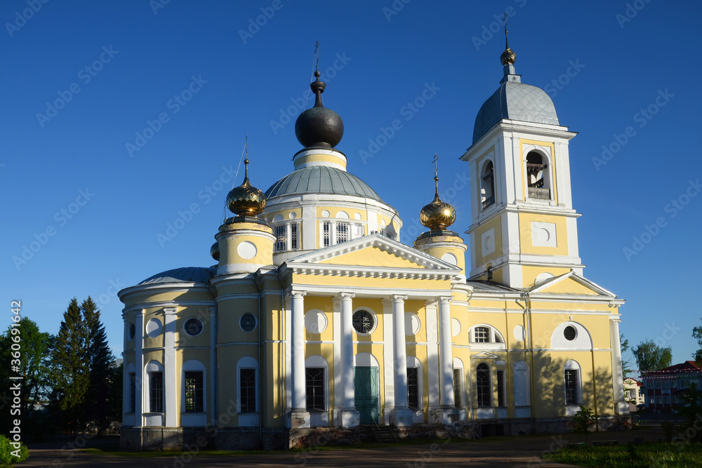 Assumption cathedral (Uspensky cathedral, early 19th century). Myshkin, Yaroslavl Oblast, Russia.
