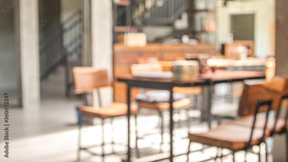 Blurred cafe with lighting bokeh background Blurred cafe with lighting bokeh background