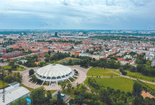 Jan Kasprowicz park in Poznan, Poland photo