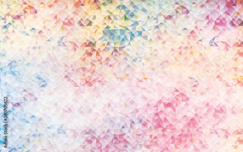 Polygon Wallpaper Pink © rumica