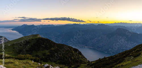 Fototapeta Naklejka Na Ścianę i Meble -  Monte Altissimo, Lago di Garda, Trentino
