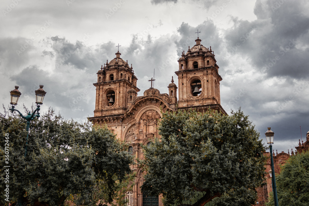 Cuzco, Peru, Iglesia de la Compania de Jesus en la Plaza de Armas Cuzco, Peru, Iglesia de la Compania de Jesus en la Plaza de Armas