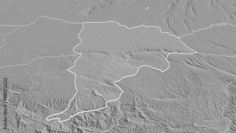 Balkh, Afghanistan - outlined. Bilevel Balkh, Afghanistan - outlined. Bilevel