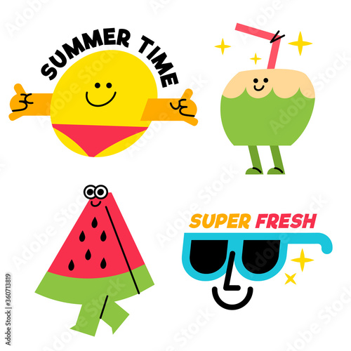 Stickers de Verano