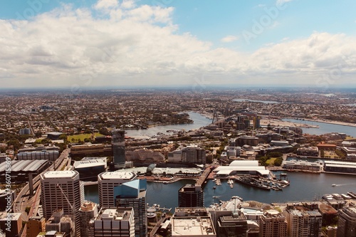 Aerial View Sydney, NSW