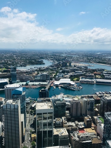Aerial View Sydney, NSW