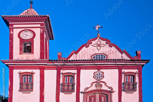 The Saint Francisco de Assis church built in 1768. Diamantina City, Minas Gerias, Brazil. photo