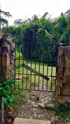 old stone gate