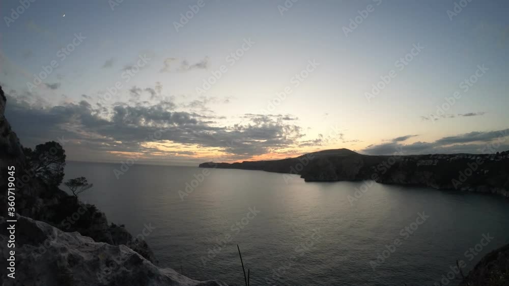 sunset over the sea sunset over the sea