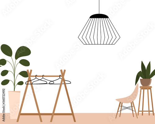 Blogger girl, freelancer woman. Video channel website, new content technology. Blogging miniature vector illustration.