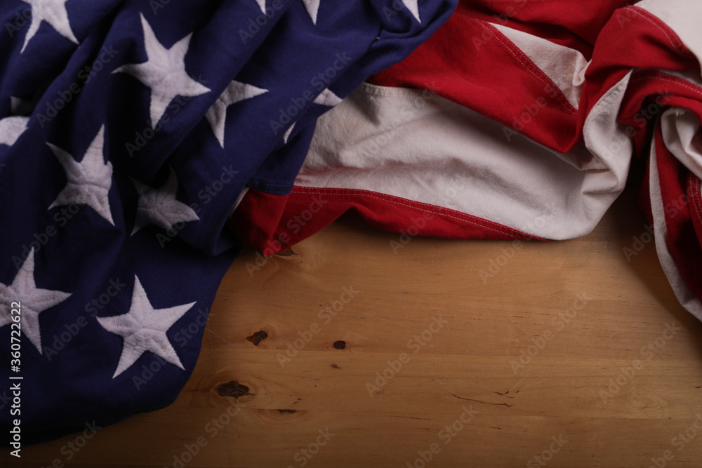 Fototapeta premium United States of America flag texture