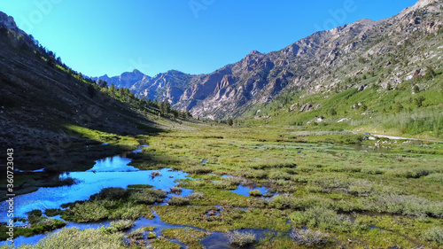 Lamoille Canyon, Ruby Mountains. Elko County - northeastern section of the state of Nevada. USA