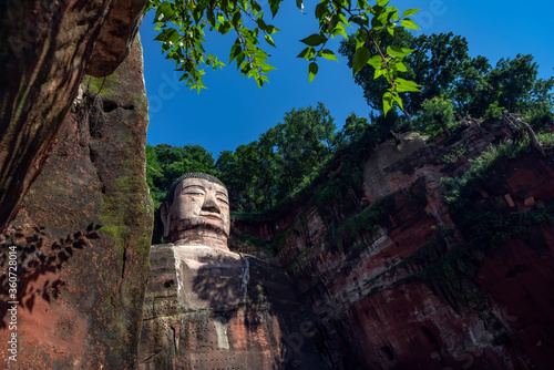 he Giant Leshan Buddha near Chengdu, China