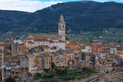 Un pueblo de Alicante, España