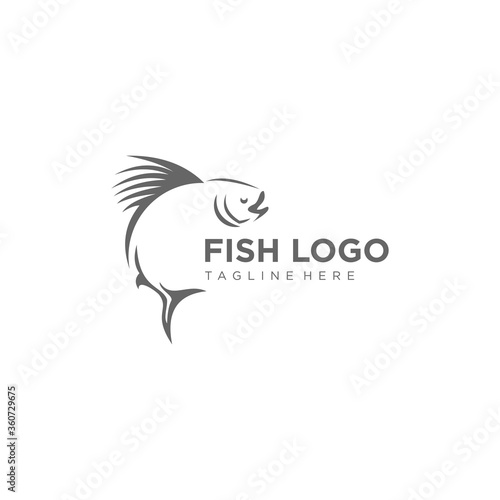 Fish Catching Logo Design