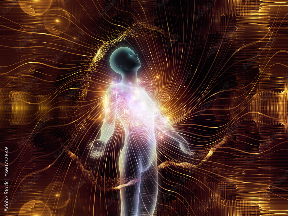 Human Radiance Stock Illustration Adobe Stock