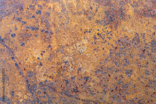 Old Weathered Rusty Metal Texture Useful For Background or Overlay
