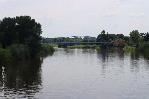 view from the river bank