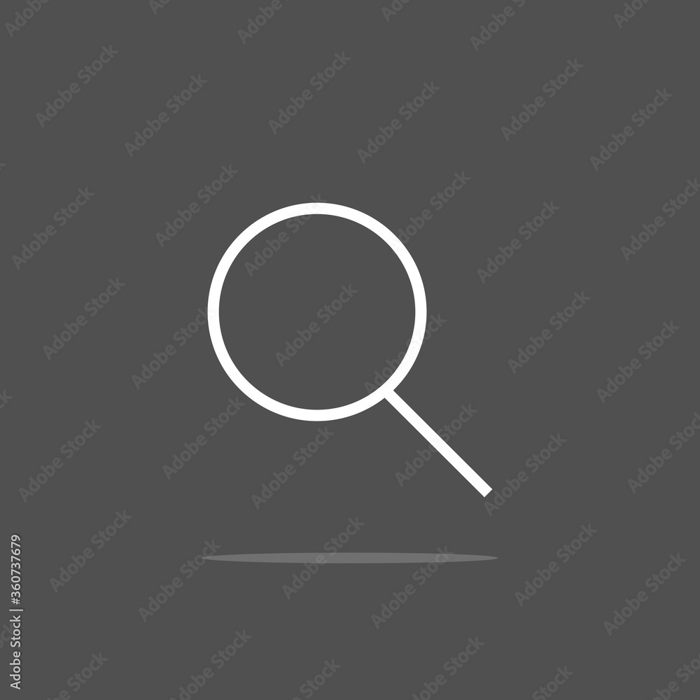 Search Icon. Vector Illustration.