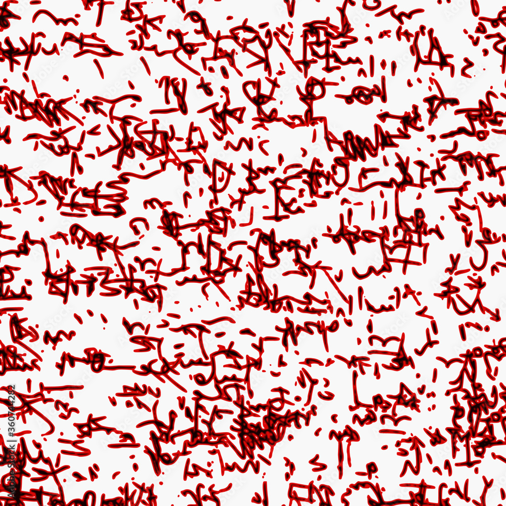 fondo vectorial de garabatos rojos. fondo vectorial de garabatos rojos.