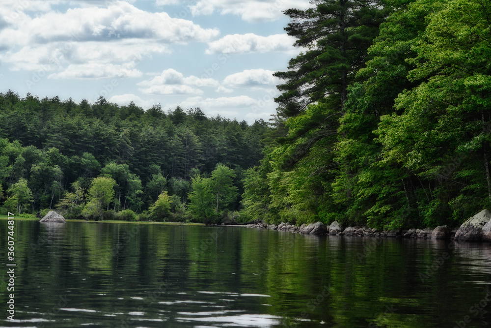 Solitude on Lake Massabesic