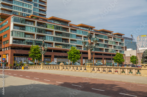 Rotterdam - a bridge in the city