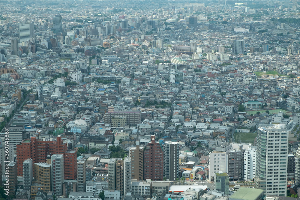 top of city view in Japan