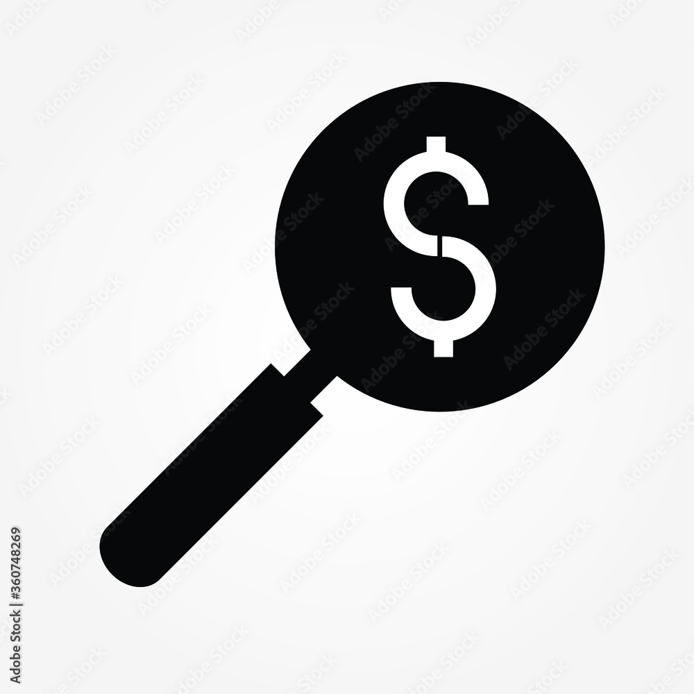payment online search icon vector illustration payment online search icon vector illustration