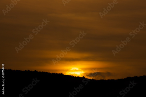 Wallpaper Mural Sunset over the dunes - Armação de Pêra, Portugal Torontodigital.ca