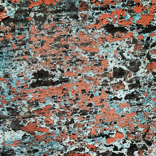 Textura de pared antigua vieja y rústica a color (ID: 360755634)