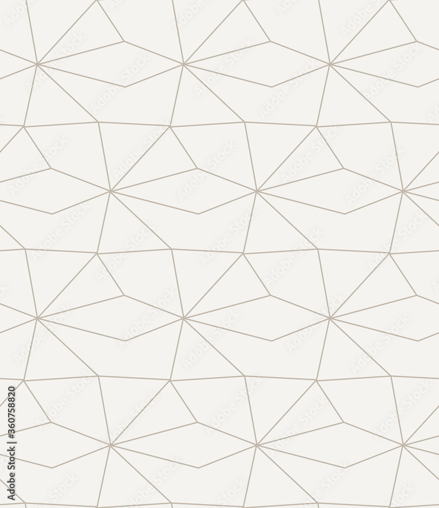 Continuous Simple Vector Polygon Grid Texture. Repetitive Line Graphic Continuous Lattice Pattern. Seamless Geometric Triangle Continuous Simple Vector Polygon Grid Texture. Repetitive Line Graphic Continuous Lattice Pattern. Seamless Geometric Triangle