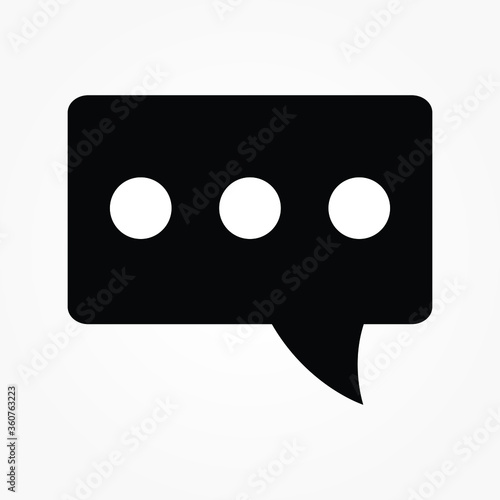 live comment icon. live chat icon. message icon