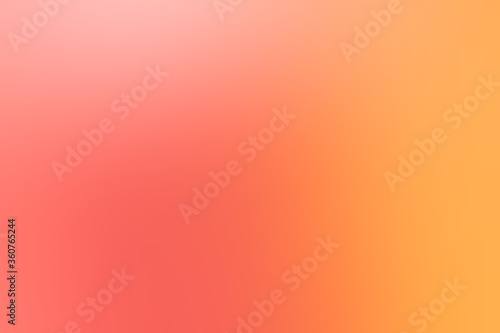 Fényképezés Abstract blurred background peach color pastel gradient