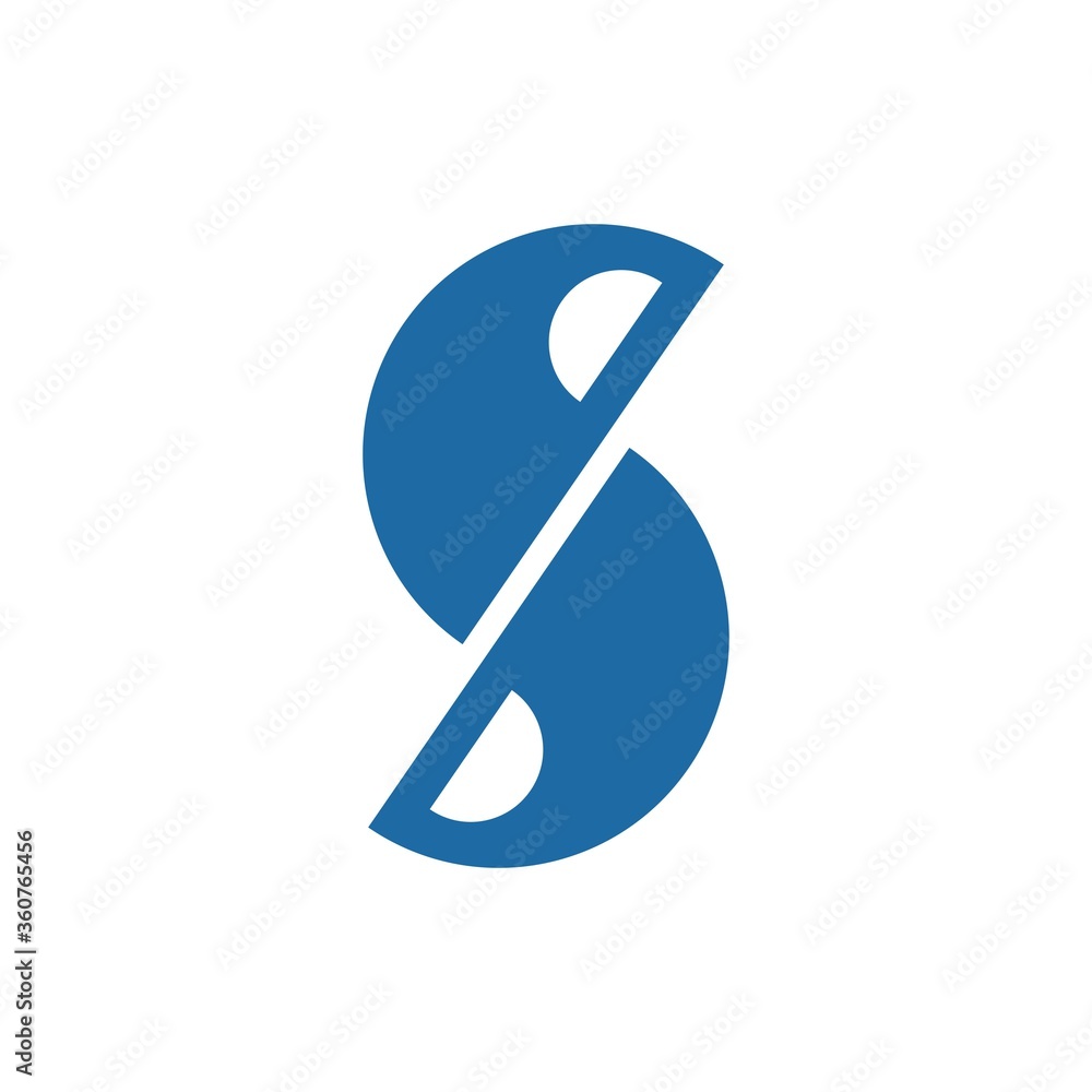  Letter S elegant logo concept symbol template