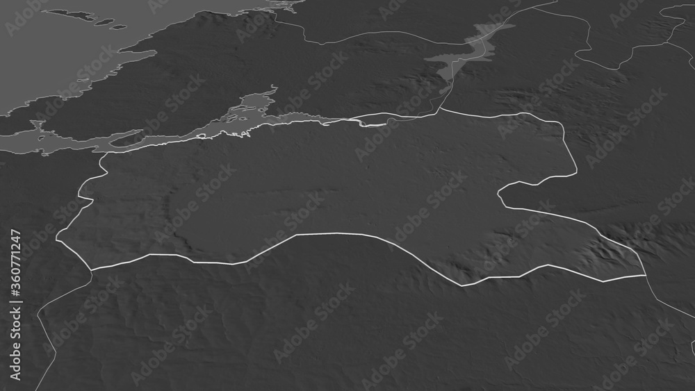 Limerick, Ireland - outlined. Bilevel Limerick, Ireland - outlined. Bilevel