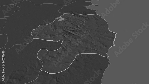 Photography Wicklow, Ireland - outlined. Bilevel