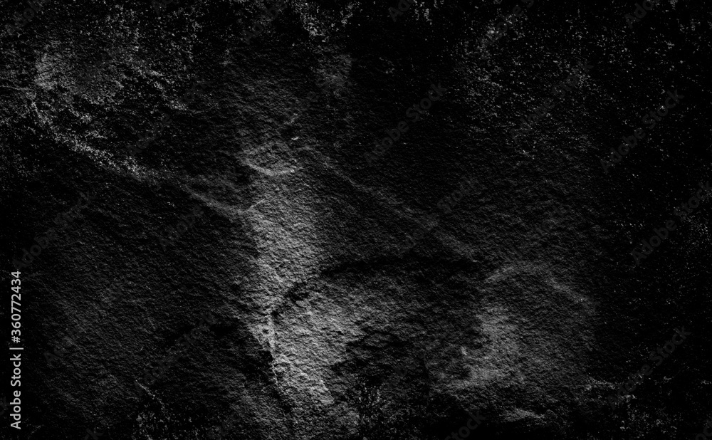 Naklejka premium Black wall