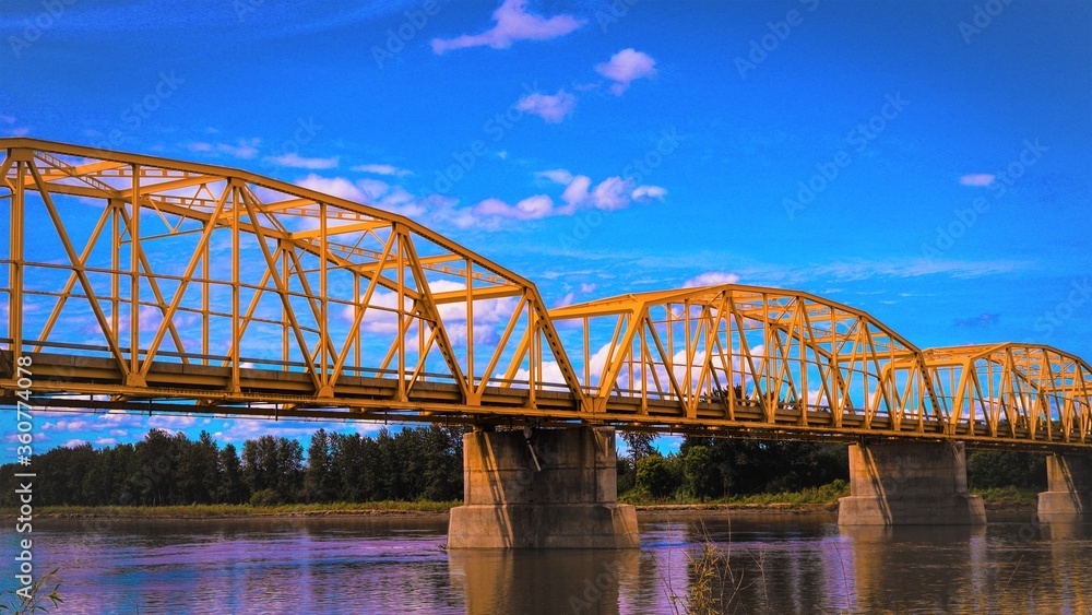 yellow bridge