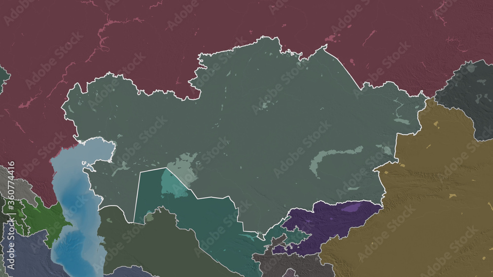 Kazakhstan - overview. Administrative