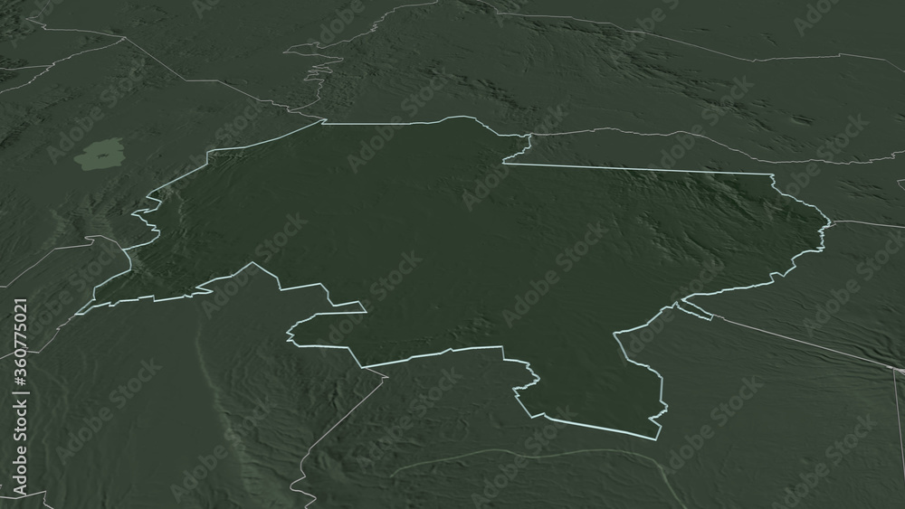 Laikipia, Kenya - outlined. Administrative Laikipia, Kenya - outlined. Administrative