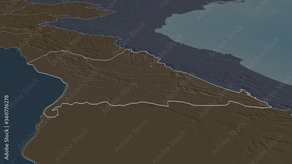 Khammouan, Laos - outlined. Administrative Khammouan, Laos - outlined. Administrative